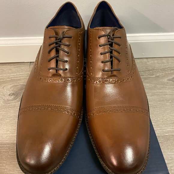 Cole Haan Wayne Cap Toe Oxford British 